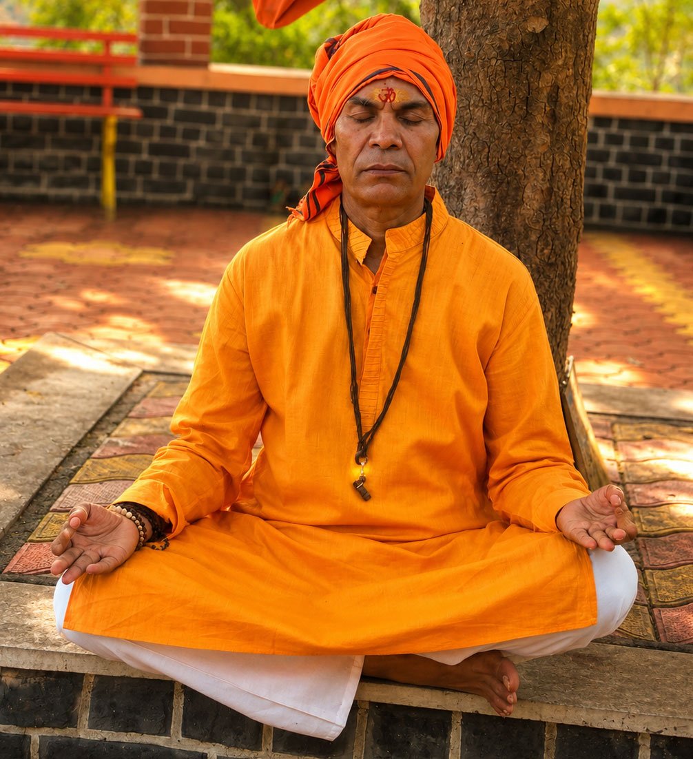 Mahant Dr. Yogi Madan Nath Ji - spiritual master, head of Dhuna Dhaam